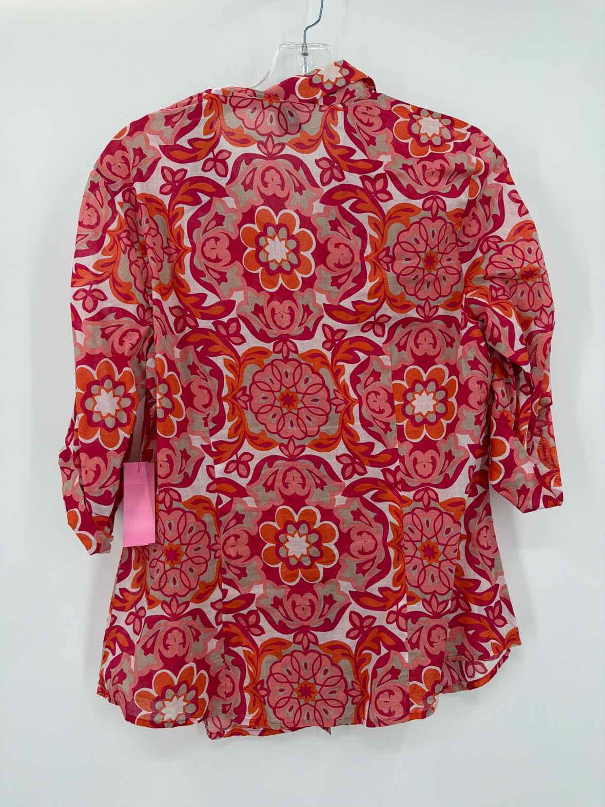 Pre-Owned Ann Taylor Pink Size 10 Button Down | True Fashionistas.