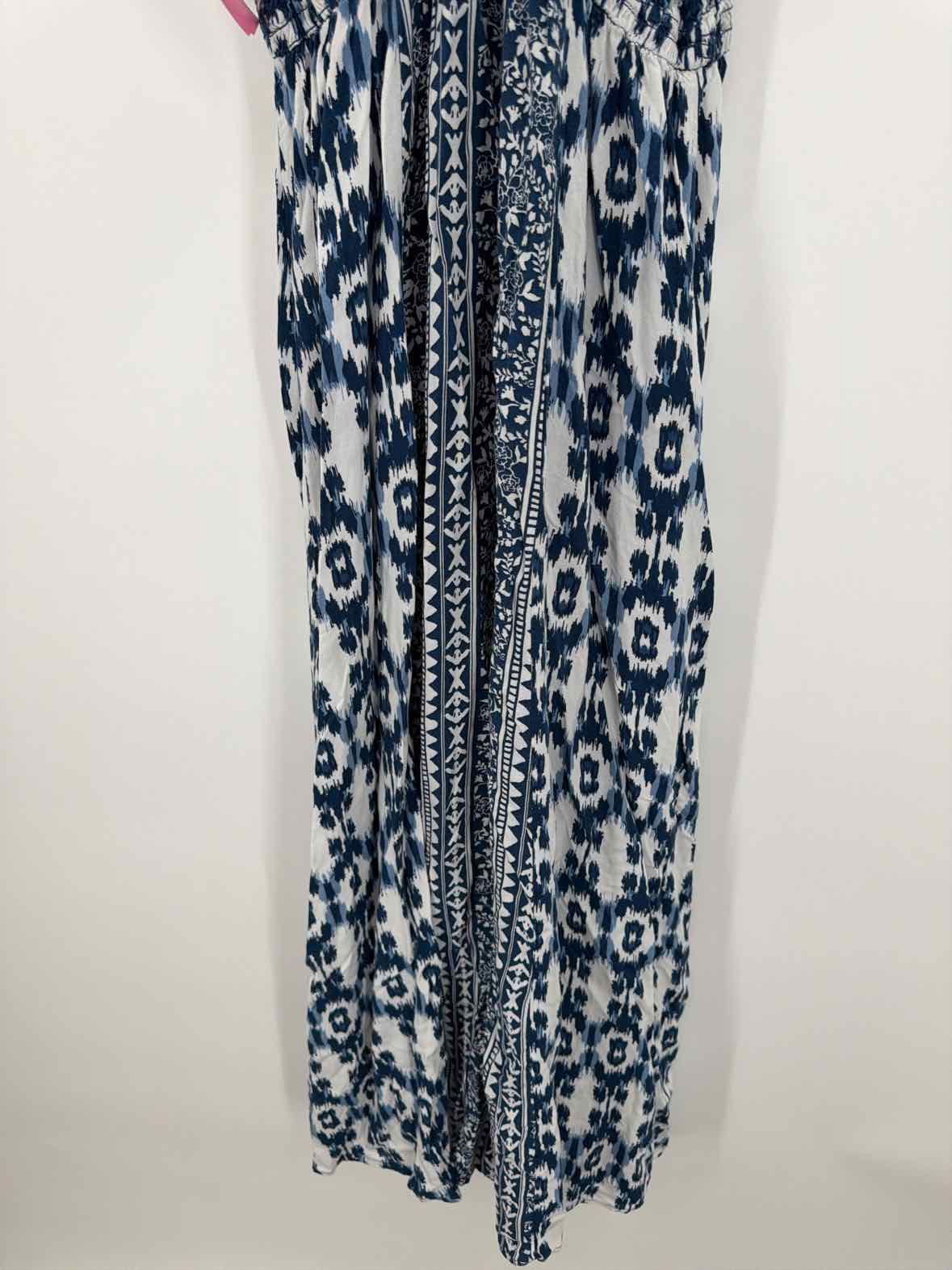 Pre-Owned Japna Navy Size Medium Long Sleeveless Dress | True Fashionistas.