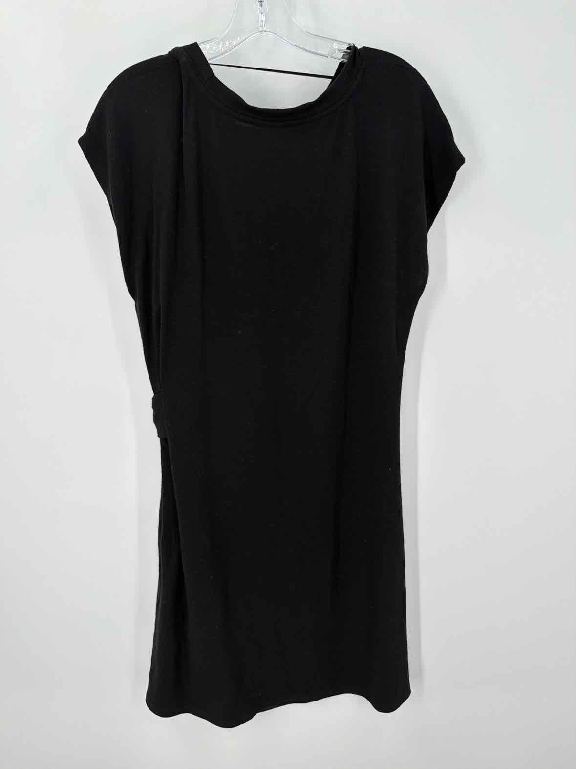Pre-Owned Cable & Gauge Black Size Large Short Short Sleeve Dress | True Fashionistas.