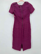 Pre-Owned Burberry Purple Size 8 Short Short Sleeve Dress | True Fashionistas.