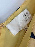 Pre-Owned JOA Los Angeles Yellow Size Medium Short Sleeveless Dress | True Fashionistas.