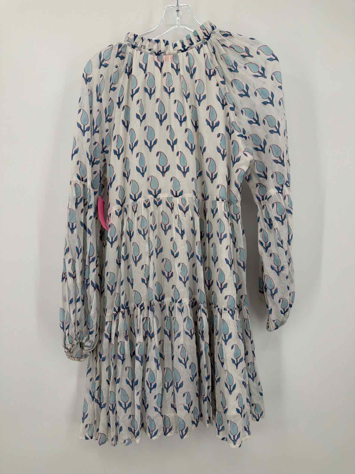 Pre-Owned Oliphant White Size Medium Short Long Sleeve Dress | True Fashionistas.