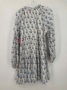 Pre-Owned Oliphant White Size Medium Short Long Sleeve Dress | True Fashionistas.