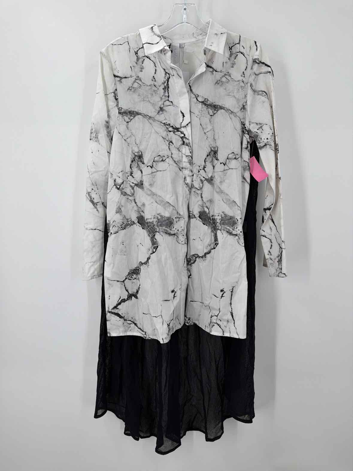 Pre-Owned Marble & Co White Size 3/Large Button Down | True Fashionistas.