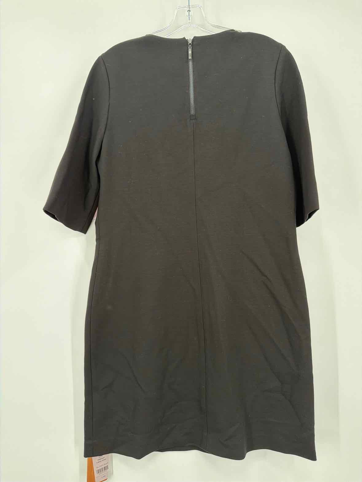 Pre-Owned The Eight Senses Black Size XL Short Short Sleeve Dress | True Fashionistas.