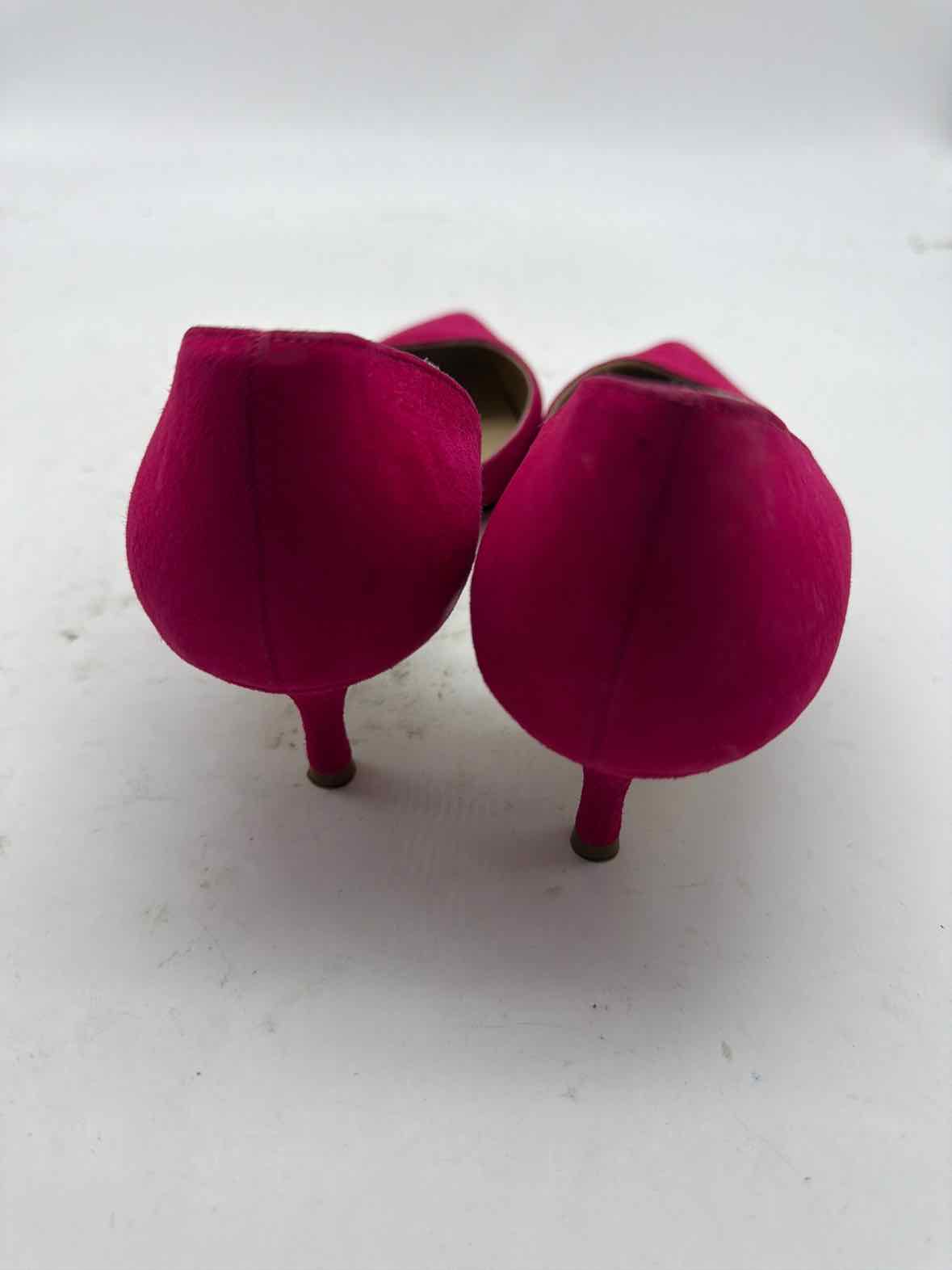 Pre-Owned Manolo Blahnik Pink Size 7.5 D'orsay Heels | True Fashionistas.