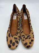 Pre-Owned Lanvin Brown Size 12 Leopard Block Heel Heels | True Fashionistas.