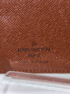 Pre-Owned Louis Vuitton Brown card case Card Case | True Fashionistas.