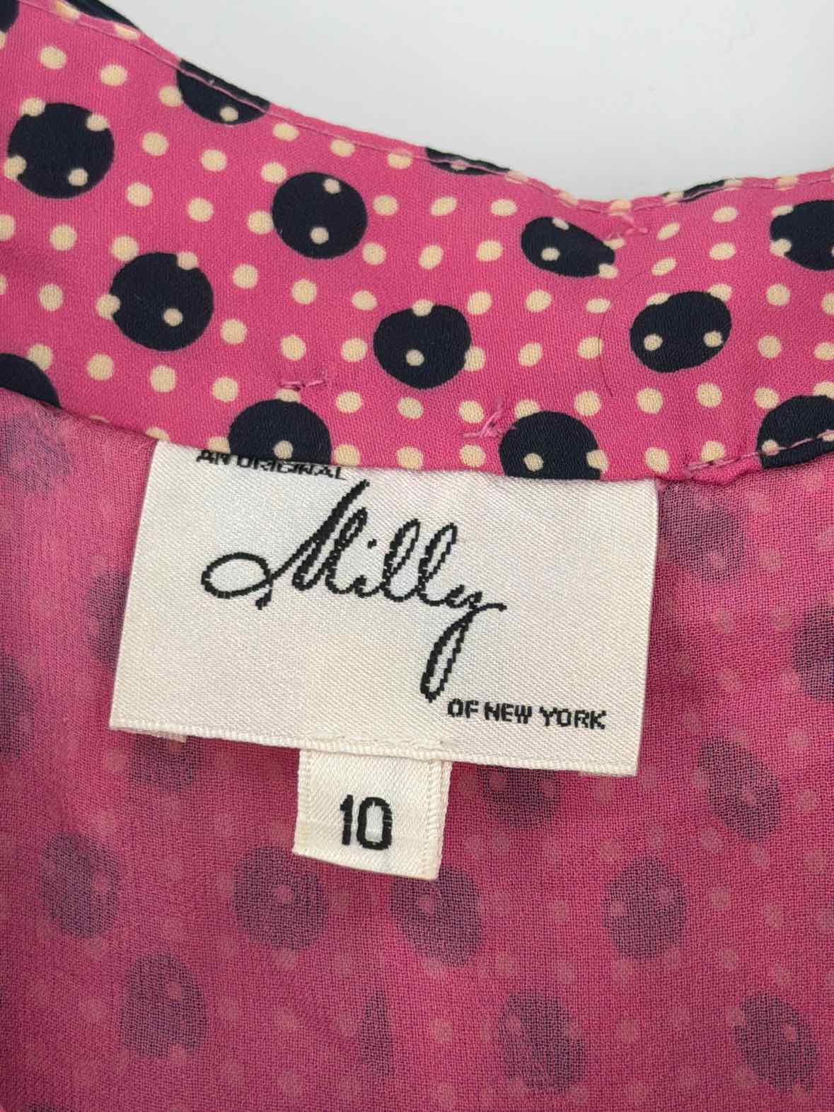 Pre-Owned Milly Pink Size 10 Tank Top | True Fashionistas.