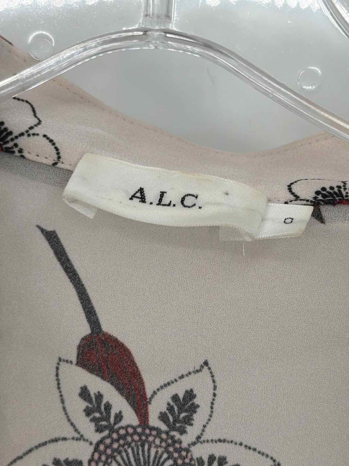 Pre-Owned ALC Pink Size 0 Blouse | True Fashionistas.