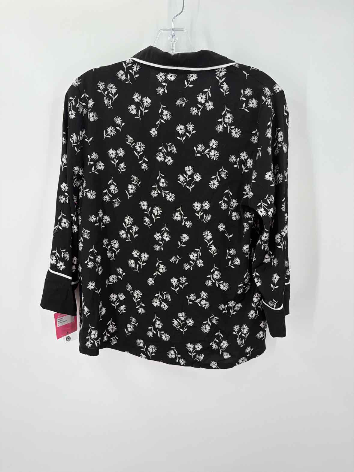 Pre-Owned Kate Spade Black Size Small Pajama Top | True Fashionistas.