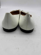 Pre-Owned Prada White Size 38.5 Slip On Flats | True Fashionistas.