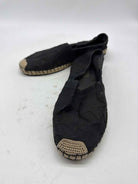 Pre-Owned Jimmy Choo Black Size 7 Espadrille Flats | True Fashionistas.
