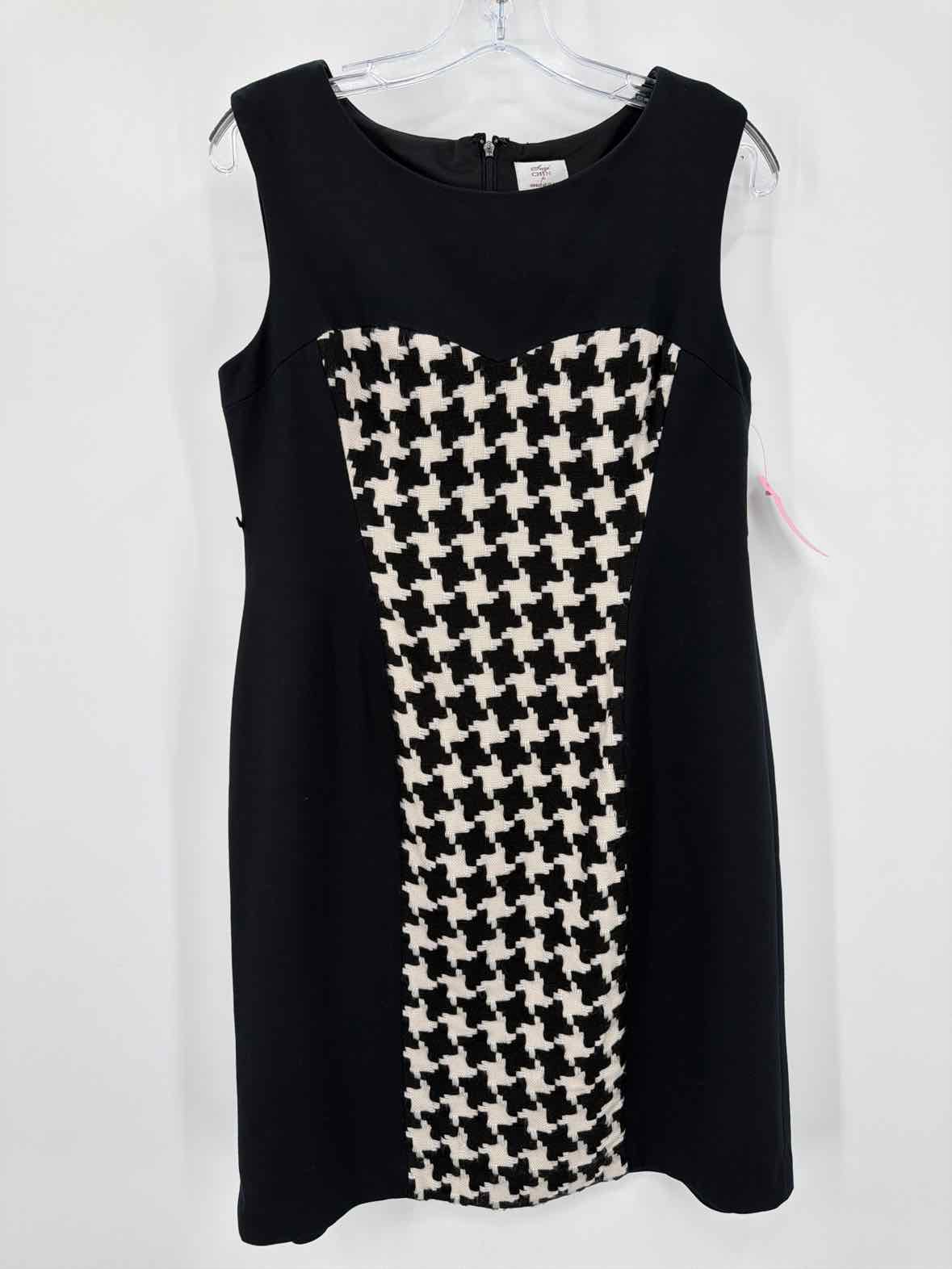 Pre-Owned Suzi Chin Black Size Medium Short Sleeveless Dress | True Fashionistas.