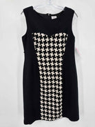 Pre-Owned Suzi Chin Black Size Medium Short Sleeveless Dress | True Fashionistas.