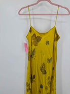 Pre-Owned Alejandra Alonso Rojas Yellow Size Large Long Sleeveless Dress | True Fashionistas.