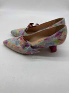 Pre-Owned D. Lacquaniti White Size 37 Pump Heels | True Fashionistas.