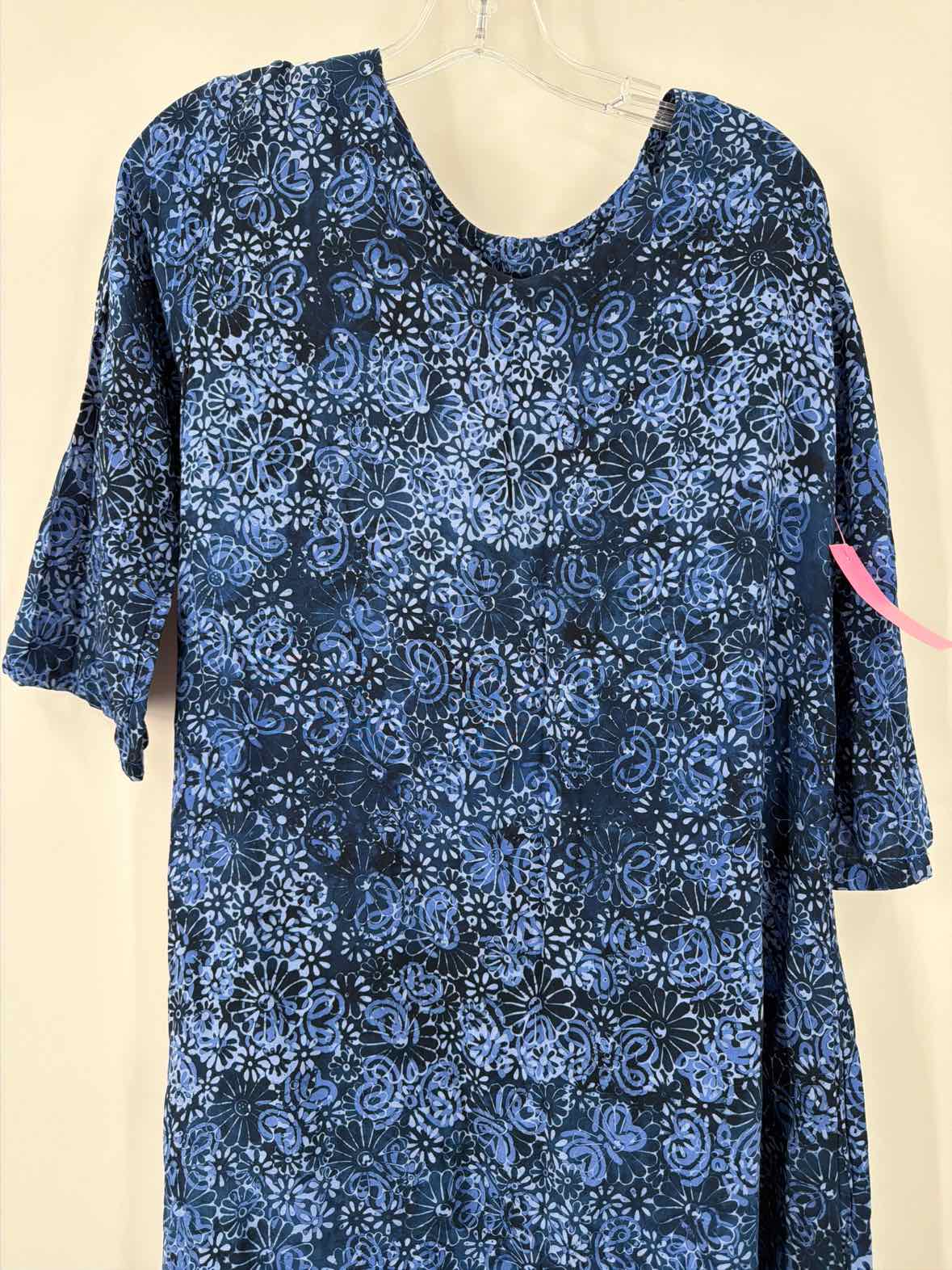 Pre-Owned Made On Earth Blue Size Small Long Long Sleeve Dress | True Fashionistas.