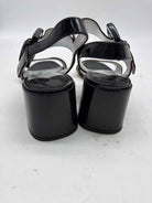 Pre-Owned Prada Black Size 6.5 Patent Leather Block Heel Heels | True Fashionistas.