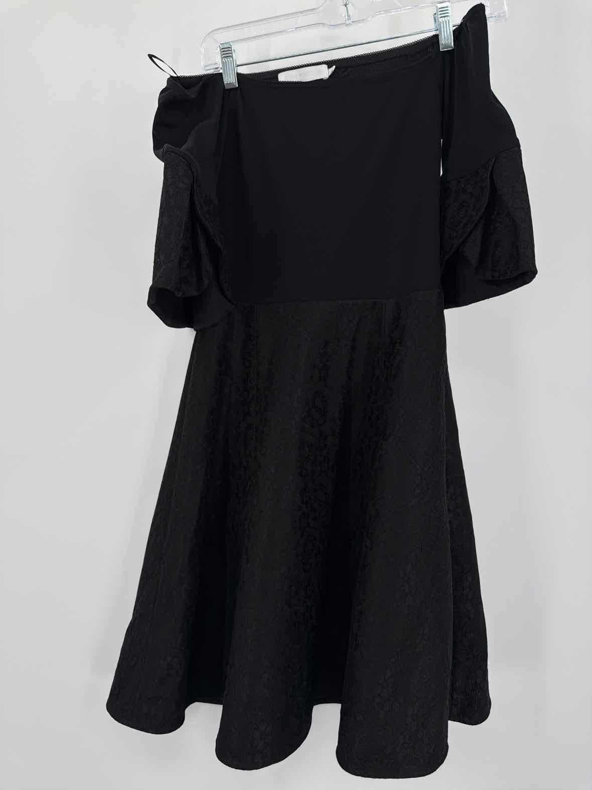 Pre-Owned Anne Fontaine Black Size 36/0 Cocktail Short Short Sleeve Dress | True Fashionistas.