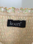 Pre-Owned Kourt Yellow Size XL Long Sleeveless Dress | True Fashionistas.
