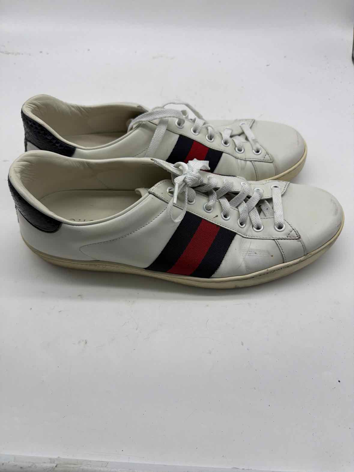 Pre-Owned Gucci White 11 Fashion Sneaker Men's Sneakers | True Fashionistas.