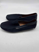 Pre-Owned Moreschi Navy 8.5 Slip On Men's Dress Shoes | True Fashionistas.
