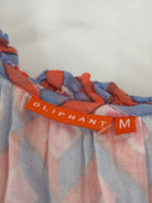 Pre-Owned Oliphant Orange Size Medium Short Sleeveless Dress | True Fashionistas.