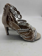 Pre-Owned Hermes Tan Size 39 Strappy Heels | True Fashionistas.