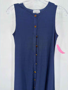 Pre-Owned Callahan Navy Size Small Long Sleeveless Dress | True Fashionistas.