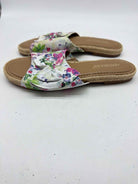 Pre-Owned Aerosoles White Size 8.5 Slide Sandals | True Fashionistas.