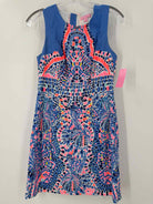 Pre-Owned Lilly Pulitzer Blue Size 0 Short Sleeveless Dress | True Fashionistas.