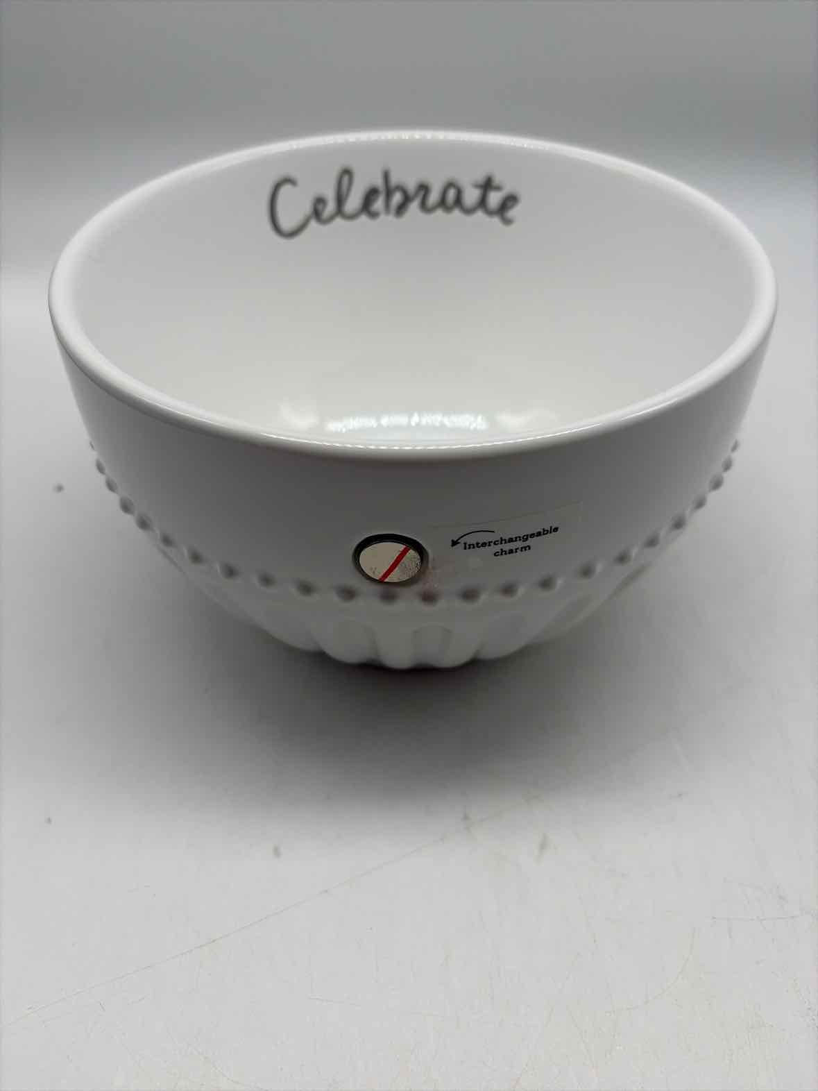 White Ceramic Simply Charming Bowl | True Fashionistas.