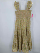 Pre-Owned Kourt Yellow Size XL Long Sleeveless Dress | True Fashionistas.