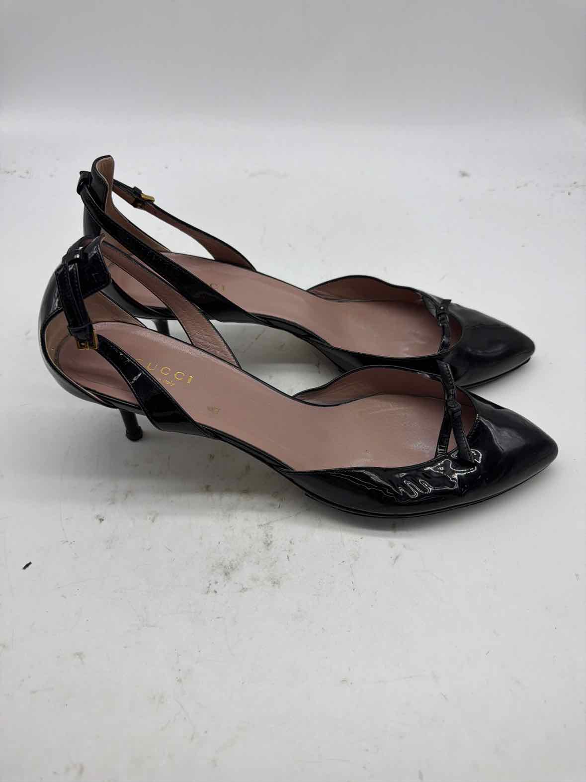 Pre-Owned Gucci Black Size 10 D'orsay Heels | True Fashionistas.