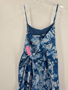Pre-Owned Joie Blue Size 14 Long Sleeveless Dress | True Fashionistas.