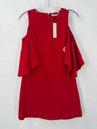 Pre-Owned Alice + Olivia Red Size 0 Short Long Sleeve Dress | True Fashionistas.