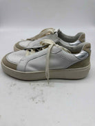 Pre-Owned Stuart Weitzman White Size 8 Fashion Sneaker Athletic Shoes | True Fashionistas.