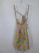 Pre-Owned For Love & Lemons Yellow Size Small Short Sleeveless Dress | True Fashionistas.