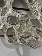 Silver Metal Cut Out Decorative Wall Hanging | True Fashionistas.