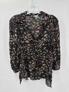 Pre-Owned Ganni Black Size 42/8 Blouse | True Fashionistas.