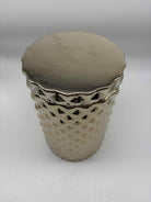Gold Ceramic Textured Canisters | True Fashionistas.