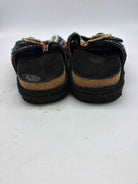 Pre-Owned House Of Harlow Black Size 7 Slide Sandals | True Fashionistas.