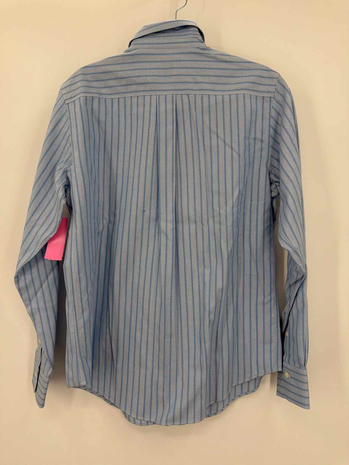 Pre-Owned Brooks Brothers Blue Size 6 Stripe Button Down | True Fashionistas.