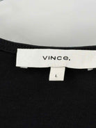 Pre-Owned Vince Black Size Large Long Sleeveless Dress | True Fashionistas.