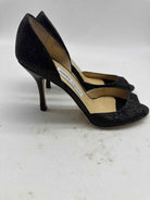 Pre-Owned Jimmy Choo Black Size 35.5 D'orsay Heels | True Fashionistas.