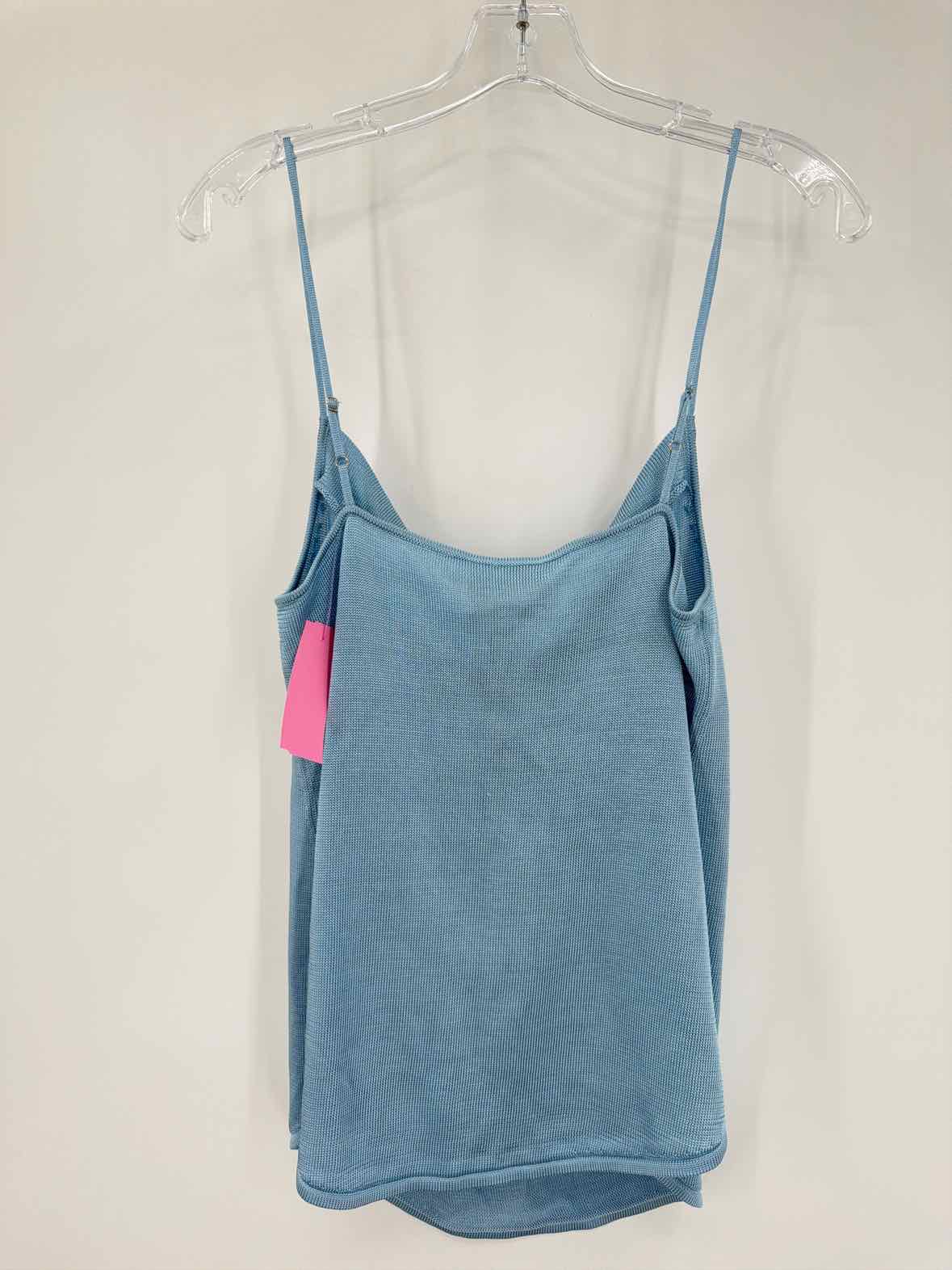 Pre-Owned Cinq a Sept Blue Size Medium Knit Tank Top | True Fashionistas.