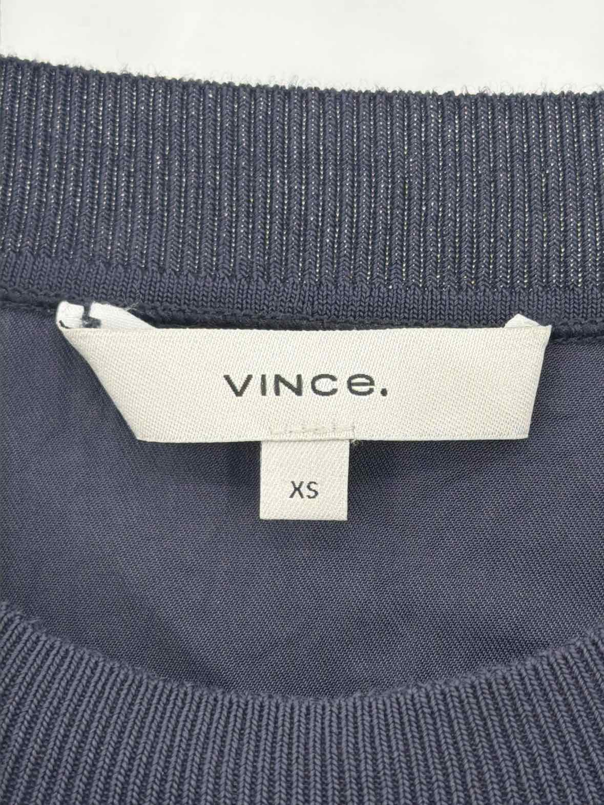 Pre-Owned Vince Navy Size XS Tank Top | True Fashionistas.