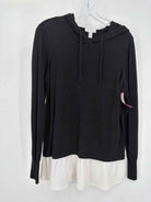 Pre-Owned Susan Graver Black Size Small Hoodie Sweater | True Fashionistas.