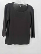 Andria Lieu Black Size Large Blouse | True Fashionistas.